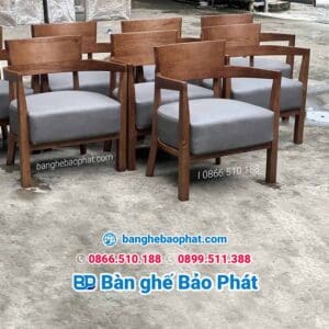 Sofa cafe Starbuck gỗ nệm SFCFBP007 9 Sofa cafe starbuck