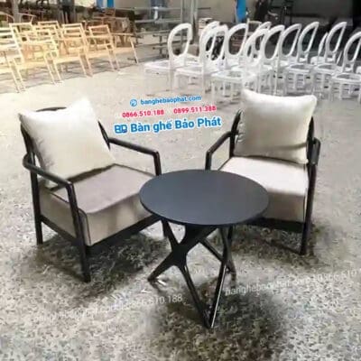 Sofa Phúc Long gỗ nệm