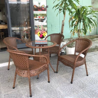 Ưu Điểm Vượt Trội Của Ghế Nhựa Giả Mây