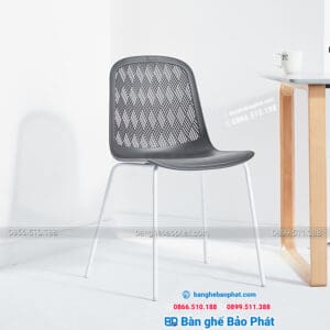 Ghế nhựa 3003A màu đen