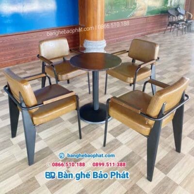 Sofa napa sắt nệm