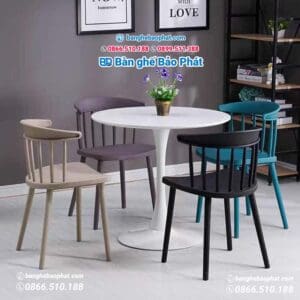 Ghế nhựa đúc 3004 10 Ghế nhựa 3004