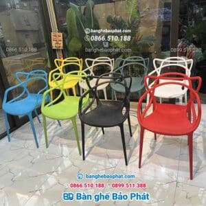 Ghế nhựa 3008 10 Ghế nhựa 3008 nhiều màu