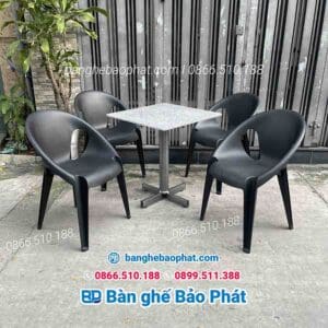 Ghế nhựa 3019 9 Ghế nhựa 3019 màu đen