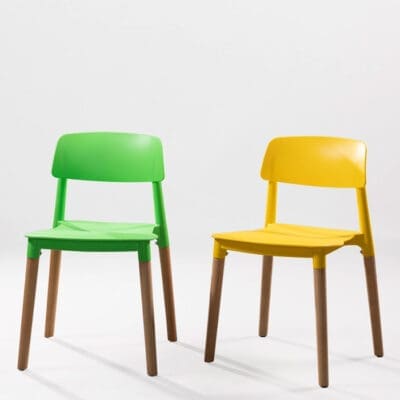 Ghế nhựa chân gỗ 3022