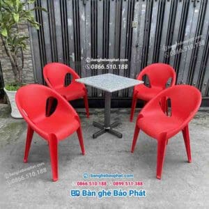 Ghế nhựa 3019 8 Ghế nhựa đúc 3019