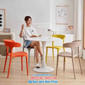 Ghế nhựa nemo nhiều màu