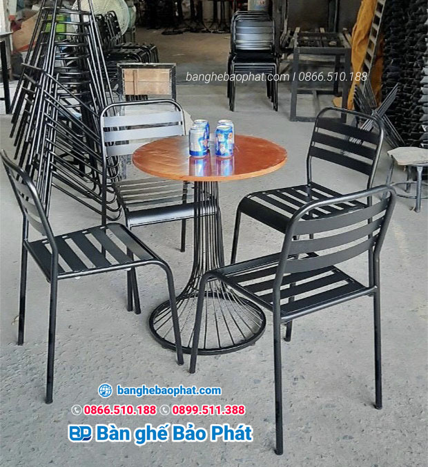 ghế sắt cafe giá rẻ Đồng Nai