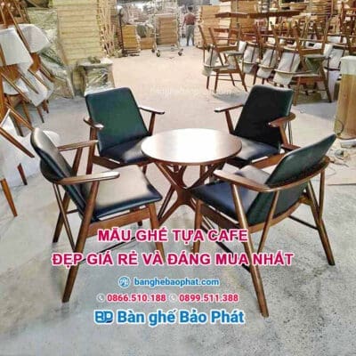 Ghế tựa cafe đẹp và giá rẻ