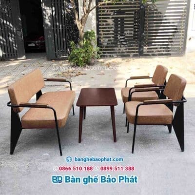 Sofa cà phê sắt Napa