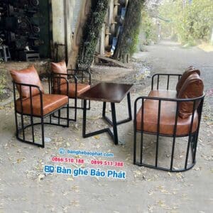 sofa cafe khung sat luna sfcfbp024