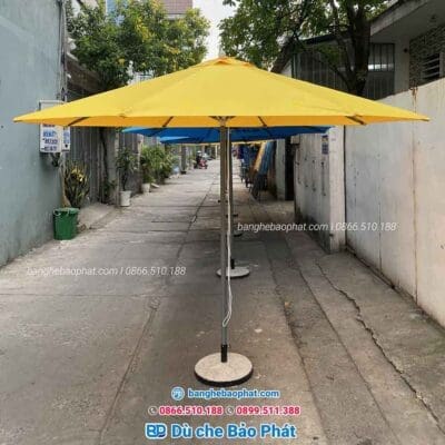 Dù che nắng chính tâm màu vàng