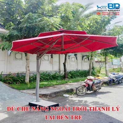 Dù che nắng ngoài trời thanh lý tại Bến Tre