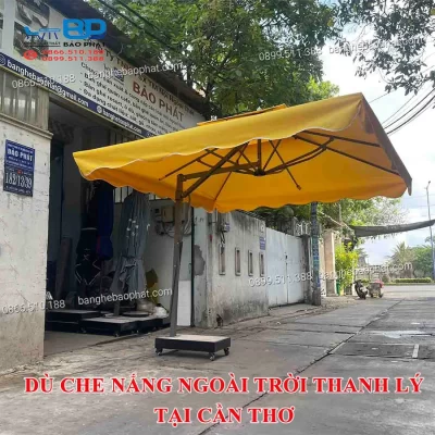 Dù che nắng ngoài trời thanh lý tại Cần Thơ