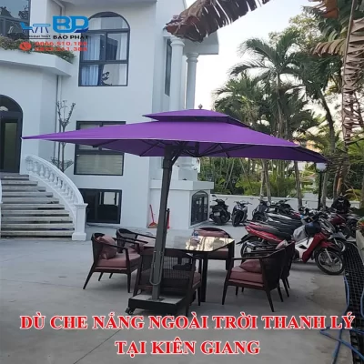 Dù che nắng ngoài trời thanh lý tại Kiên Giang