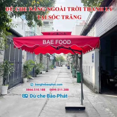 Dù che nắng ngoài trời thanh lý tại Sóc Trăng
