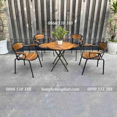Bàn ghế fansipang ghế moon mini