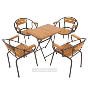 Bàn ghế Fansipang ghế moon mini 7 bàn ghế fansipang ghế moon mini bàn chữ nhất