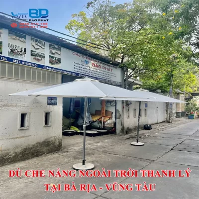 Dù che nắng ngoài trời thanh lý tại Bà Rịa - Vũng Tàu