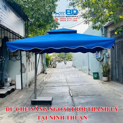 Dù che nắng ngoài trời thanh lý tại Ninh Thuận
