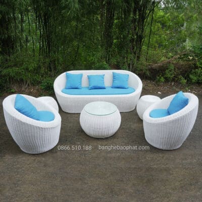 Sofa nhựa giả mây SFNGMBP005