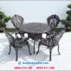 Bộ bàn ghế nhôm đúc cao cấp BGNDBP013 16 Bàn Ghế Nhôm Đúc Cao Cấp BGNDBP013