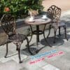 Bàn ghế nhôm đúc sân vườn BGNDBP012 8 Bàn ghế nhôm đúc sân vườn BGNDBP012
