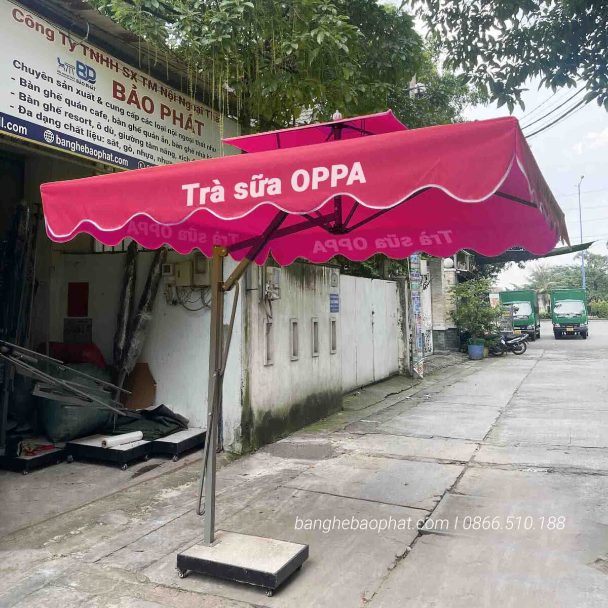 Dù lệch tâm thanh lý tại Cần Thơ