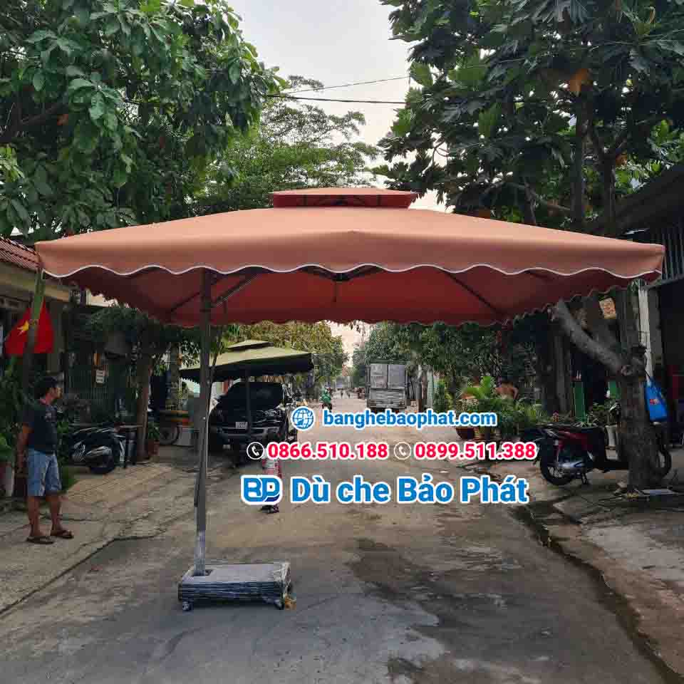 Dù lệch tâm vuông 3m tại cần thơ 