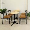 Bàn ghế sắt quán cà phê BGSBP035