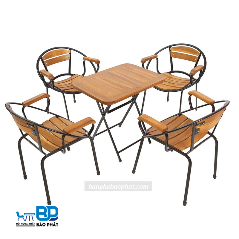 Bộ bàn ghế cafe Fansipang thanh lý
