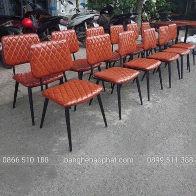 Ghế cafe sắt nệm BGSBP042