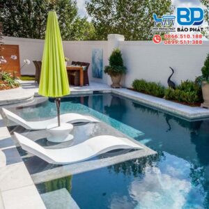 Ghế hồ bơi composite GHBCBP001