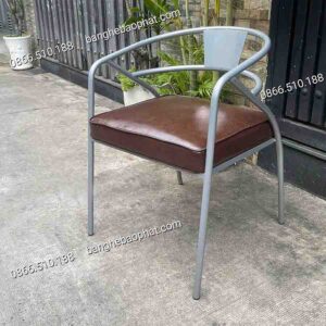 ghế sắt decor GSBP045
