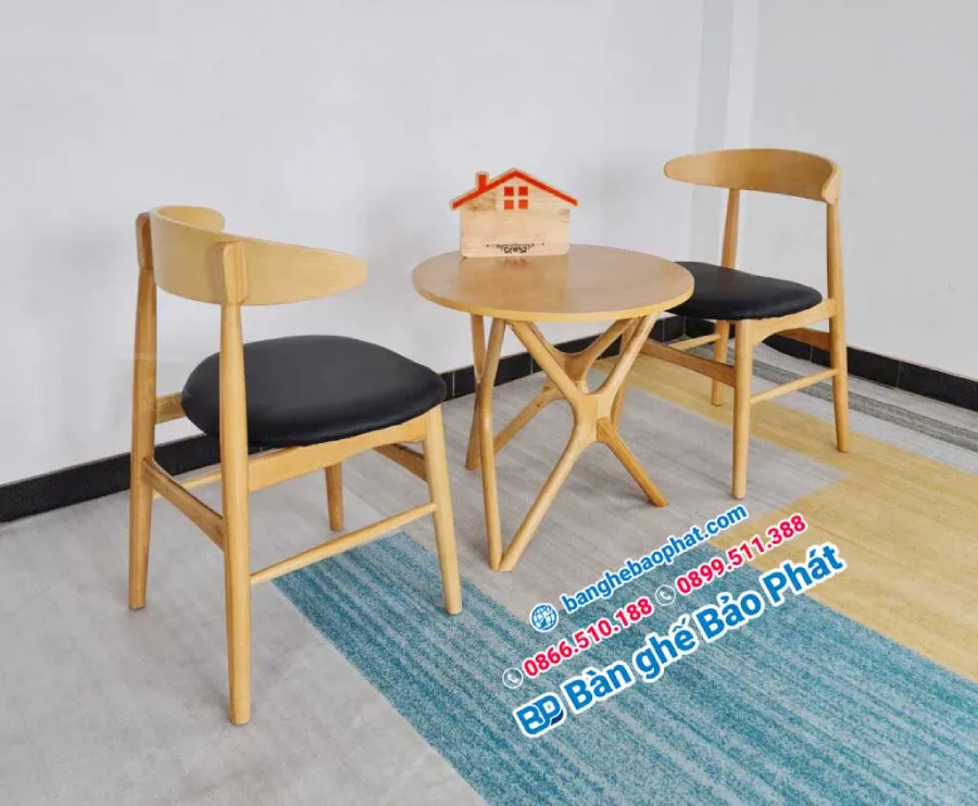 Bàn ghế Luna mặt trăng BGGBP035 thanh lý