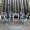 Bàn ghế sắt mỹ nghệ BGSMNBP002