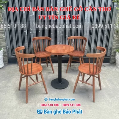 Địa chỉ bán bàn ghế gỗ Cần Thơ uy tín giá rẻ