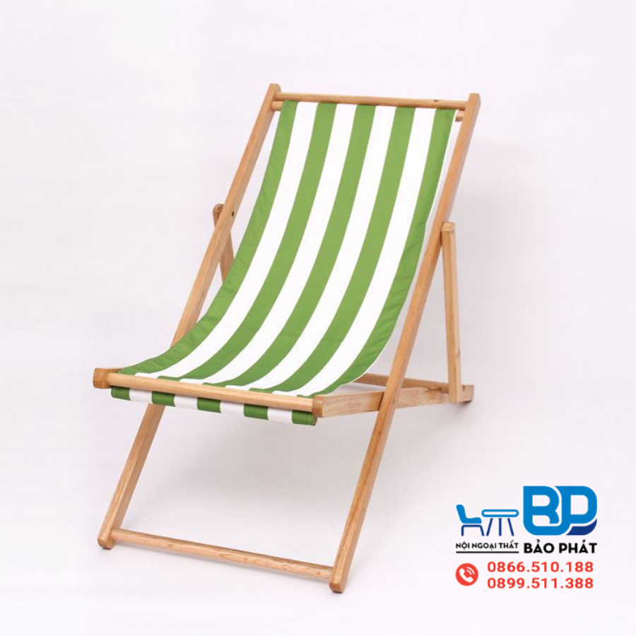 Ghế hồ bơi vải bố thiết kế ấn tượng, màu sắc đẹp mắt