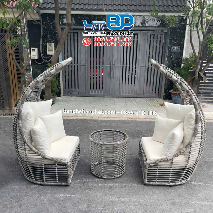 Nơi bán ghế nằm hồ bơi lót đệm uy tín, chất lượng