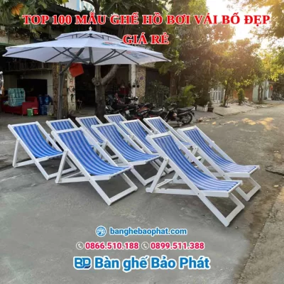 Top 100 mẫu ghế hồ bơi vải bố đẹp giá rẻ nhất [timect]