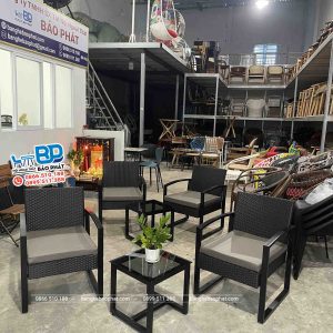 Bộ Sofa Nhựa Giả Mây Cao Cấp SFNGMBP012 8 Ưu điểm của bộ sofa nhựa giả mây cao cấp SFNGMBP012