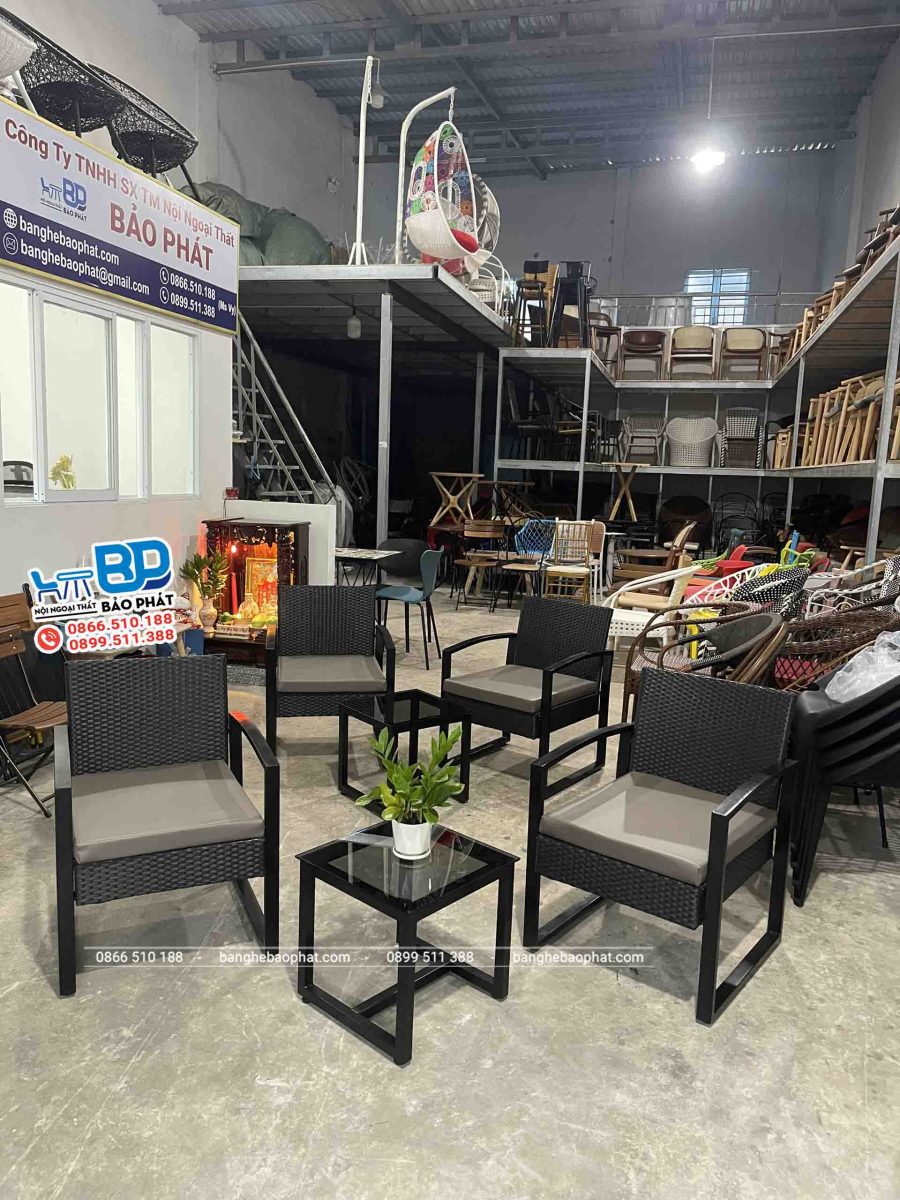 Bộ Sofa Nhựa Giả Mây Cao Cấp SFNGMBP012 6 Ưu điểm của bộ sofa nhựa giả mây cao cấp SFNGMBP012