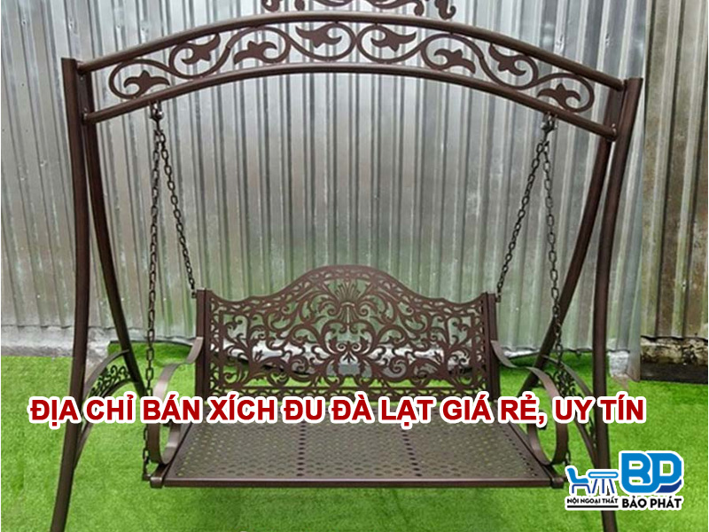 Địa chỉ bán xích đu Đà Lạt giá rẻ, uy tín 2025