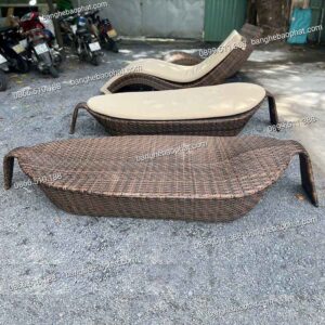 Đối tượng phù hợp dùng ghế hồ bơi nhựa giả mây hình chiếc lá