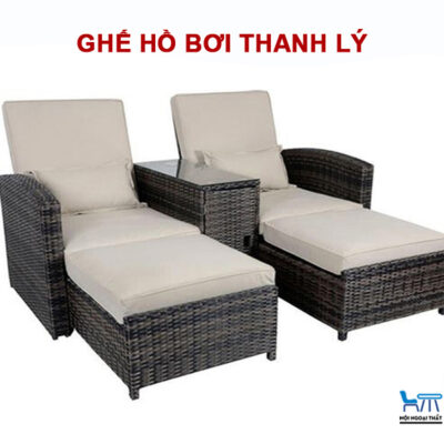 Ghế hồ bơi thanh lý