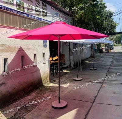 Dù chính tâm 3m màu hồng DCTBP13
