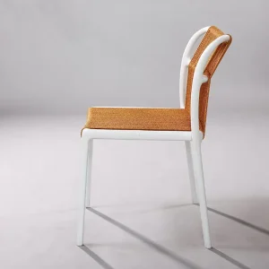 Ghế Nhựa Đan Dây Dù 3038 16 Ghế nhựa đan dây dù 3038 màu cam