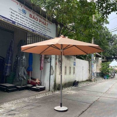 Dù che nắng ngoài trời tâm giữa đường kính 3 mét