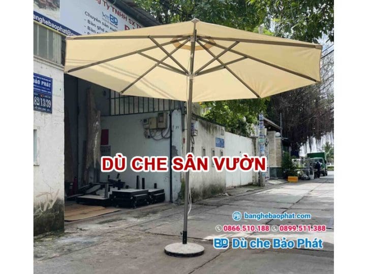 Dù che sân vườn đẹp giá tốt