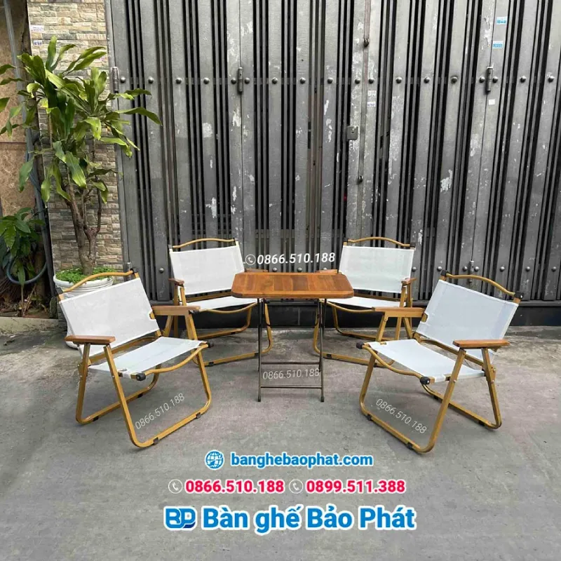 Ghế gấp cafe camping